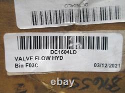 Vanne de contrôle directionnelle à 4 voies et 3 positions à centre ouvert Brand Hydraulics Dc1604ld