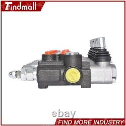 Vanne de contrôle hydraulique Findmall à double effet 13 GPM 3600 PSI ports SAE 6 spool