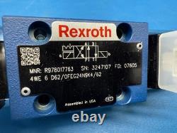 Vanne de direction à tiroir hydraulique industriel Rexroth R978017763