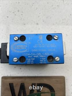 Vanne directionnelle Continental Hydraulics VS5M-5A-GBL1-60L-K 120VAC 50/60Hz
