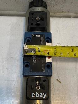 Vanne directionnelle à double solénoïde hydraulique Rexroth R900567497 808825