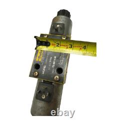 Vanne directionnelle à solénoïde hydraulique Parker D3W4CNJW, 24VDC, 36W, CH-10041-002