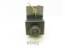 Vanne directionnelle à solénoïde hydraulique Rexroth 4WE10D31/CW110N9DAL/V 120V 4/2