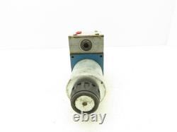 Vanne directionnelle à solénoïde hydraulique Rexroth 4WE10D32/OFCG24N9DK24L 24VDC 1.46A