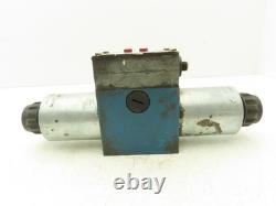 Vanne directionnelle à solénoïde hydraulique Rexroth 4WE10D32/OFCG24N9DK24L 24VDC 1.46A