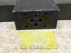 Vanne directionnelle hydraulique BIERI WV700-6-4/3-U-107-P à 3 positions 107 VDC