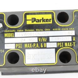 Vanne directionnelle hydraulique à centre fermé Parker D1VW001CNJWM 4/3 voies 24VDC