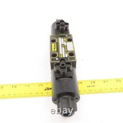 Vanne directionnelle hydraulique à centre fermé Parker D1VW001CNJWM 4/3 voies 24VDC