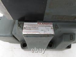 Vanne directionnelle hydraulique à solénoïde Rexroth H-4WEH25J60/6BW110NETDAL Assy 110V