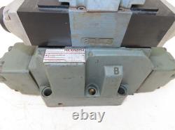 Vanne directionnelle hydraulique à solénoïde Rexroth H-4WEH25J60/6BW110NETDAL Assy 110V