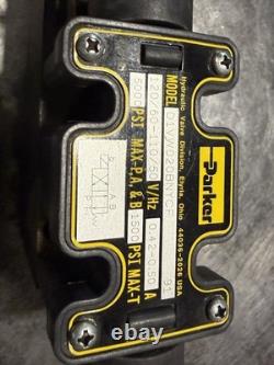 Vanne directionnelle hydraulique électromagnétique Parker D1VW020BNYCF 120V 5000 PSI