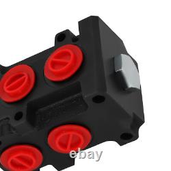 Vanne directionnelle hydraulique industrielle 12V CC 6 ports 13GPM 3625PSI montage DIN