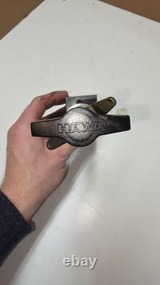 Vanne directionnelle hydraulique manuelle HAWE avec bloc de sous-plaque et levier à main