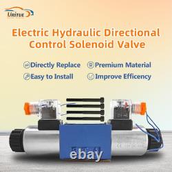 Vanne électro-hydraulique de commande directionnelle 12V CC D03 (NG6) 21 GPM 45
