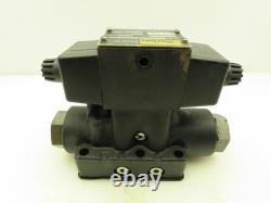 Vanne électro-hydraulique de contrôle directionnel Parker D63W8C1Y 120V 3000 PSI