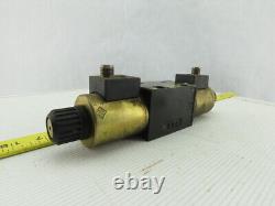 Vanne électromagnétique de contrôle directionnel hydraulique Parker D1VW4CNJDLJ575 350 Bar