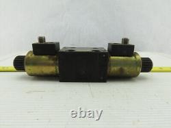 Vanne électromagnétique de contrôle directionnel hydraulique Parker D1VW4CNJDLJ575 350 Bar