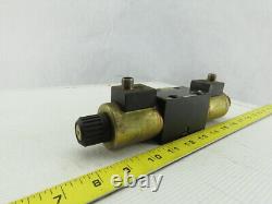 Vanne électromagnétique de contrôle directionnel hydraulique Parker D1VW4CNJDLJ575 350 Bar