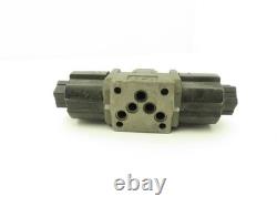 Vanne solénoïde de contrôle directionnel hydraulique Nachi 115VAC