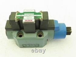 Vanne solénoïde de contrôle directionnel hydraulique Nachi 24VDC
