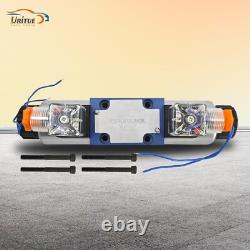 Vanne solénoïde de contrôle directionnel hydraulique électrique 12VDC D03 NG6 21 GPM 4560