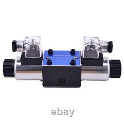 Vanne solénoïde directionnelle hydraulique D1VW015CNJW91 pour chargeur de grue Parker 24V