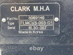 Véritable vanne de contrôle directionnelle à 4 tiroirs hydrauliques Clark Mg26-032