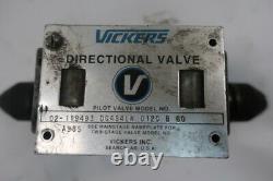 Vickers 02-119493dg4s4lw012cb60 Valve De Commande Directionnelle Hydraulique