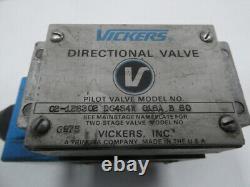 Vickers 02-126302 DG4S4W 016A B 80 Vanne de Contrôle Directionnel Hydraulique 120v-ac