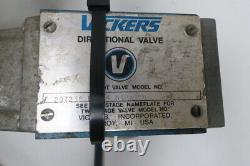 Vickers 297238 Dg4s4-012a-50 Valve De Commande Directionnelle Hydraulique 115v-ac