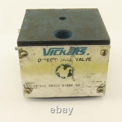 Vickers 317845 Dg4s4 0133c 50 Valve Directionnelle Hydraulique Corps Sans Bobines 5/3 Voie