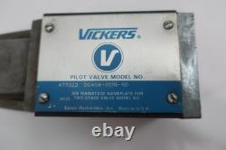 Vickers 477023 DG4S4-017B-50 Vanne de Contrôle Directionnel Hydraulique