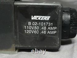 Vickers Contrôle Directionnel Hydraulique Revérsible Dg4v-3s-22a-m-fw-b5-60 Nouveau