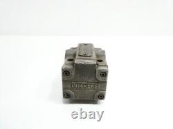 Vickers DG4S4 012A 20 Valve de contrôle directionnel hydraulique