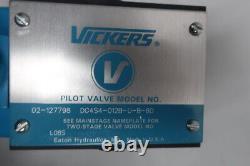 Vickers Dg4s4-012b-u-b-60 Valve De Commande Directionnelle Hydraulique 120v-ac