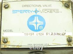 Vickers Dg4s4-012n-51 Valve Solénoïde De Commande Directionnelle Hydraulique D05 220/230v