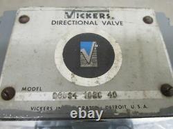Vickers Dg5s4-102c-40 Valve Solénoïde De Commande Directionnelle Hydraulique 115v