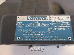 Vickers Dg5s8-4c-vm-fw-b5-30 Valve Directionnelle Hydraulique D08 Tandem 115v