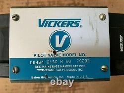 Vickers Eaton Dg4s4-016c-b-60 879159 Valve Hydraulique Pilote Directionnelle Nouveau