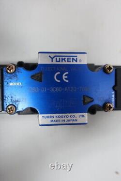 Yuken Dsg-01-3c60-a120-7090 Valve De Commande Directionnelle Hydraulique 120v-ac