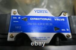 Yuken Dsg-03-3c4-a100-50 Valve De Commande Directionnelle Hydraulique 100v-ac